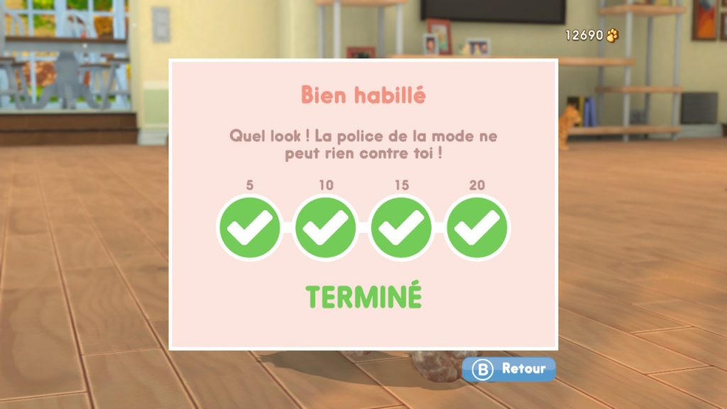 Résultats missions - My Universe : My Baby Chiens & Chats