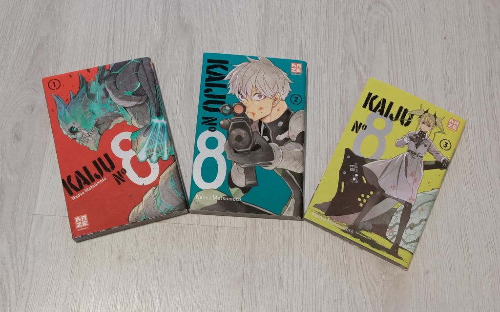 3 premiers tomes Kaiju n°8