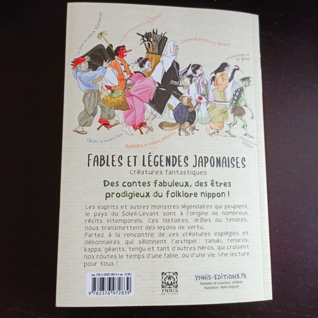 Fables et Légendes Japonaises - Dos