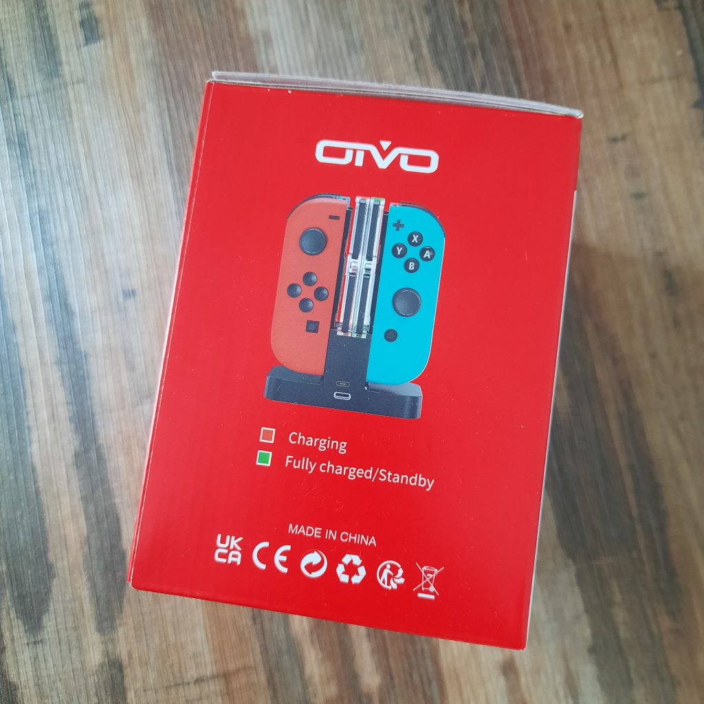 Oivo Games : Station de charge pour Joy Con Nintendo Switch