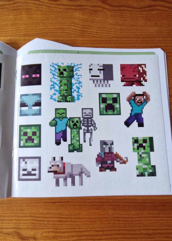 Minecraft : Coloriages Mob Pixels - Spécial Creeper !