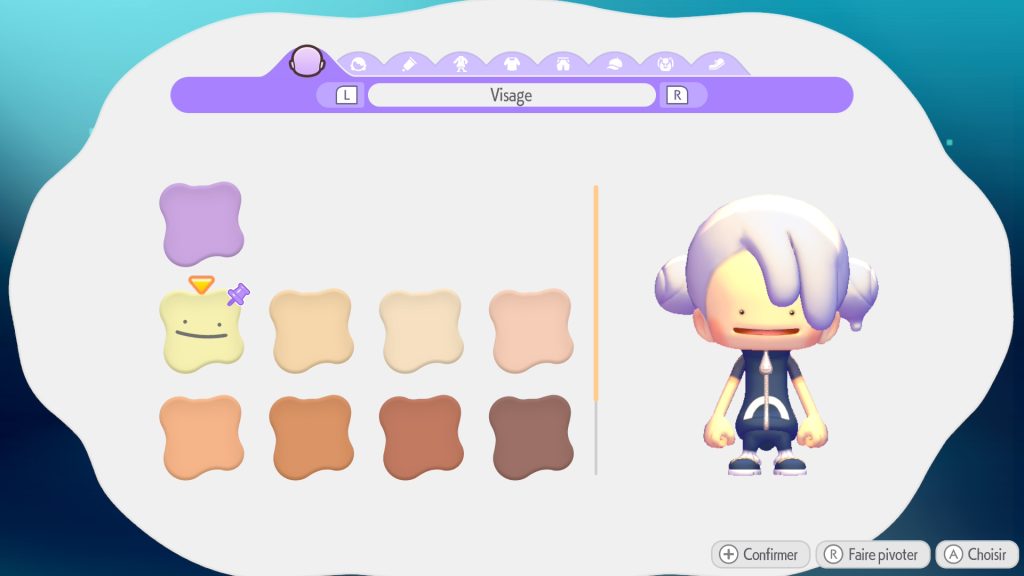 Personnalisation - Pokemon Pokopia