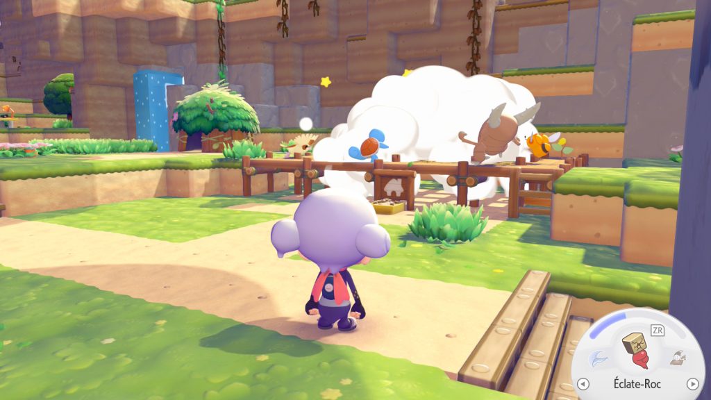 Système de construction, les Pokémon acteurs de leur monde