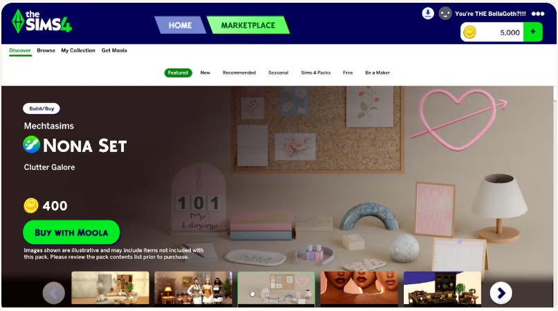 Nouveauté pour Les Sims 4 : l'ajout du Maker Program et du Market Place.