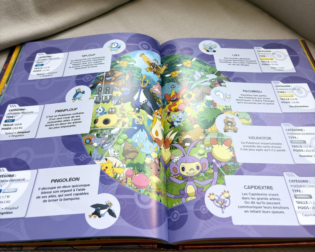 Mon géantissime guide cherche-et-trouve Pokémon façon Pokédex