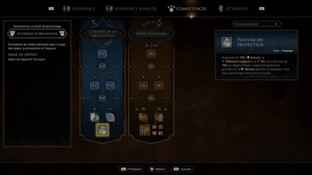 GreedFall 2: The Dying World - Compétences