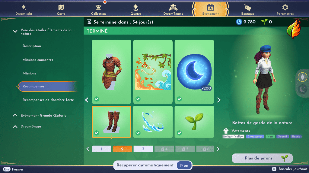 Guide des missions pour l'événement "Éléments de la nature" - Disney Dreamlight Valley