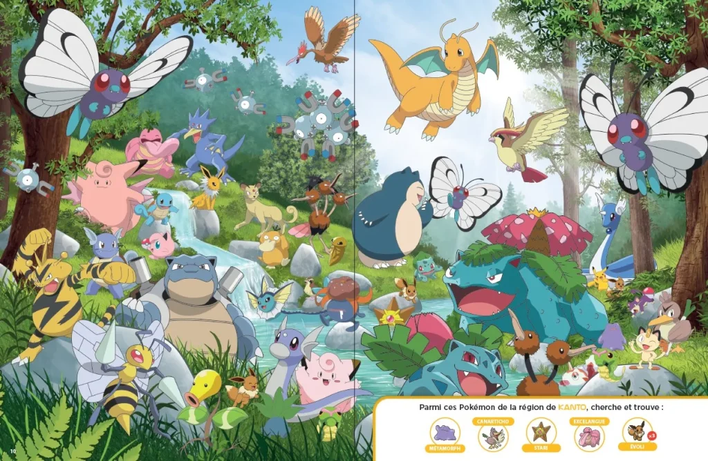Mon géantissime guide cherche-et-trouve Pokémon